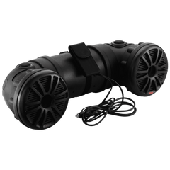 New BOSS ATV15 Dual 6.5 450W ATV Marine ATV Amplified Tube Speaker System w Aux